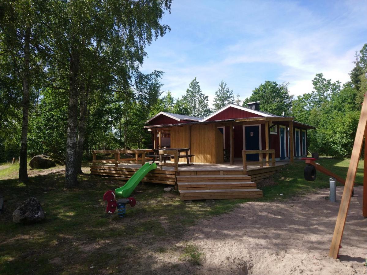 Готель Stensjoe Camping Vastra Stensjo Екстер'єр фото