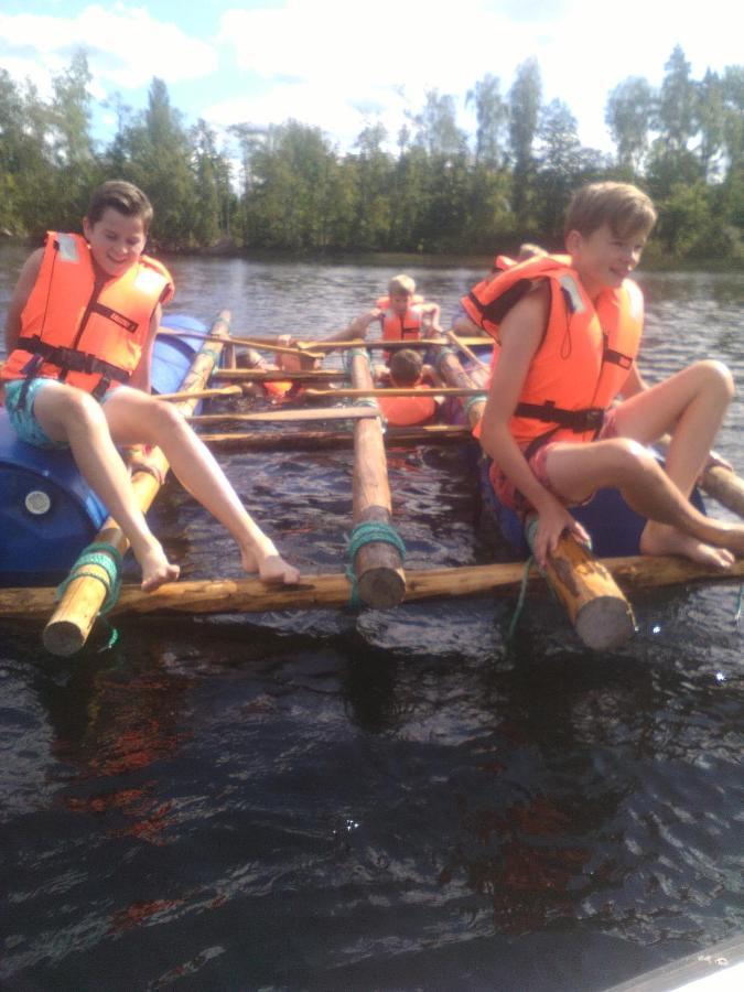Готель Stensjoe Camping Vastra Stensjo Екстер'єр фото